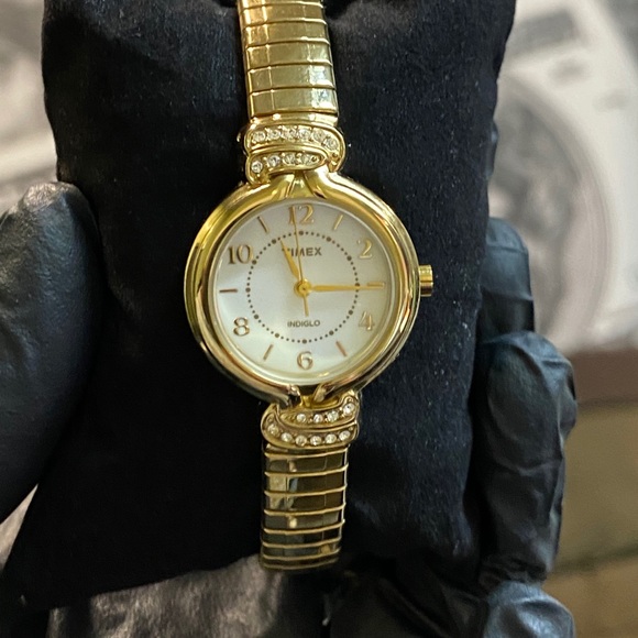 Timex Accessories Gold Timex Glow N The Dark Watch Poshmark